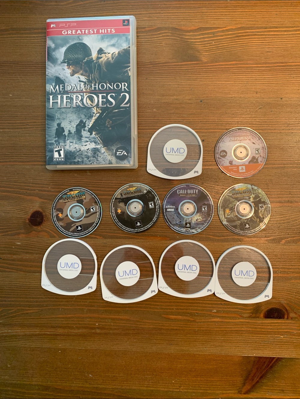Sony PSP games 5 games